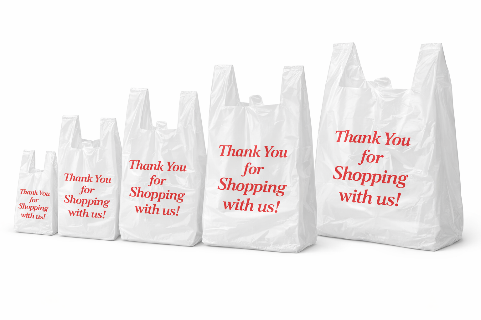 White Shopping Bags