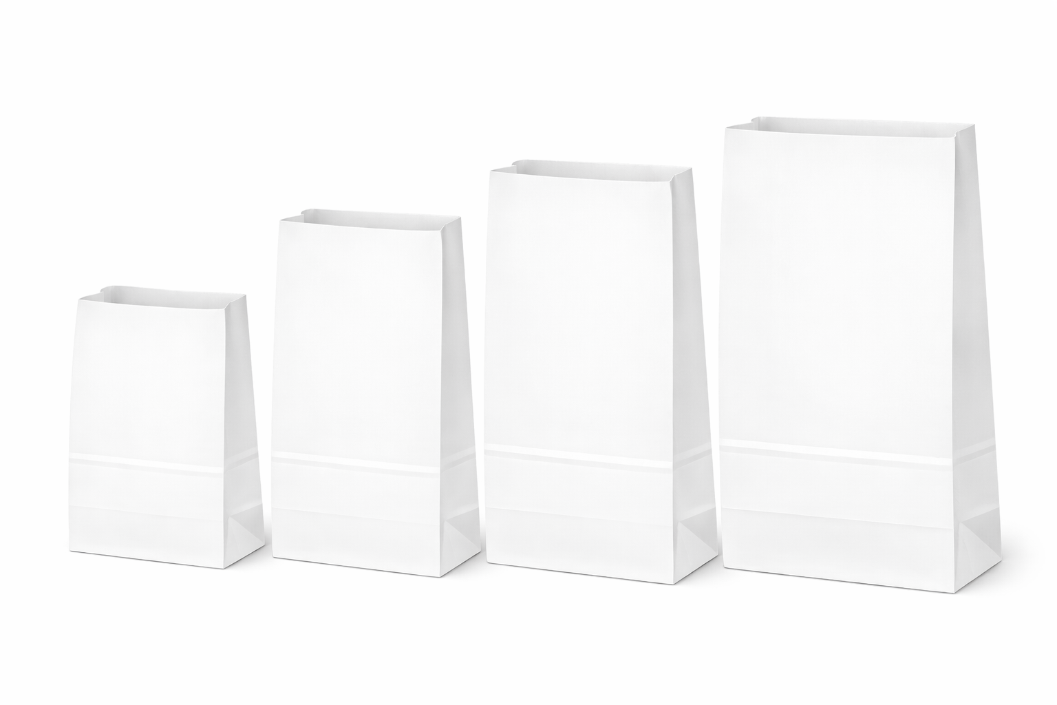 White Paper Bags