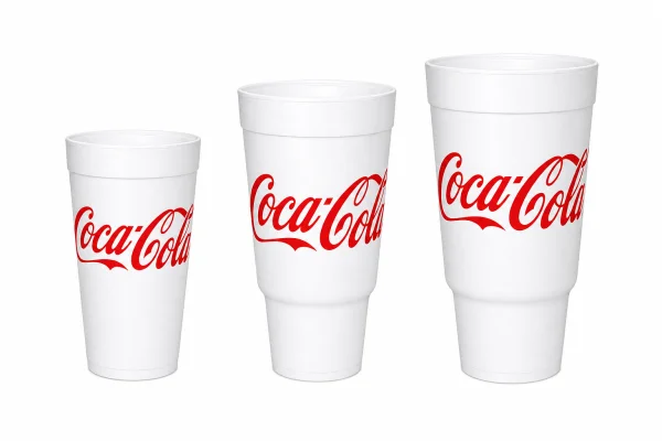 Coca Cola Foam Cups