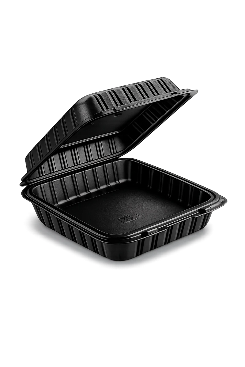 Black Mineral Filled 9x9 Container