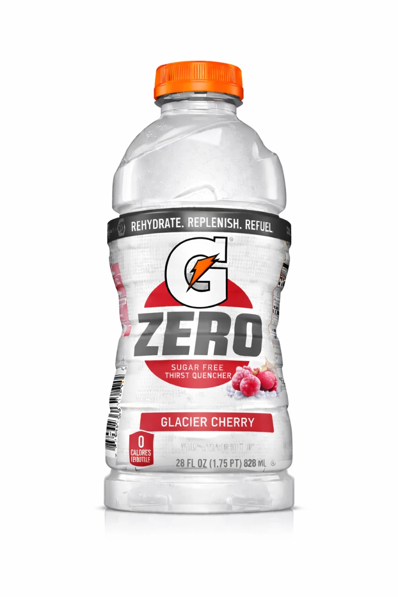 Gatorade Zero 28 oz Glacier Cherry