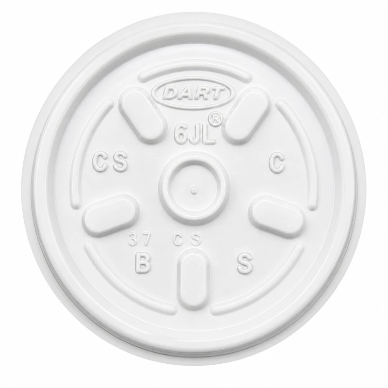4 oz Foam Container Vented Lids 6JL