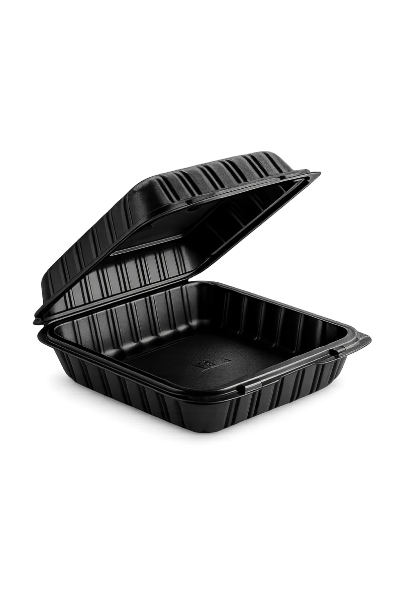 Black Mineral Filled 8X8 Container